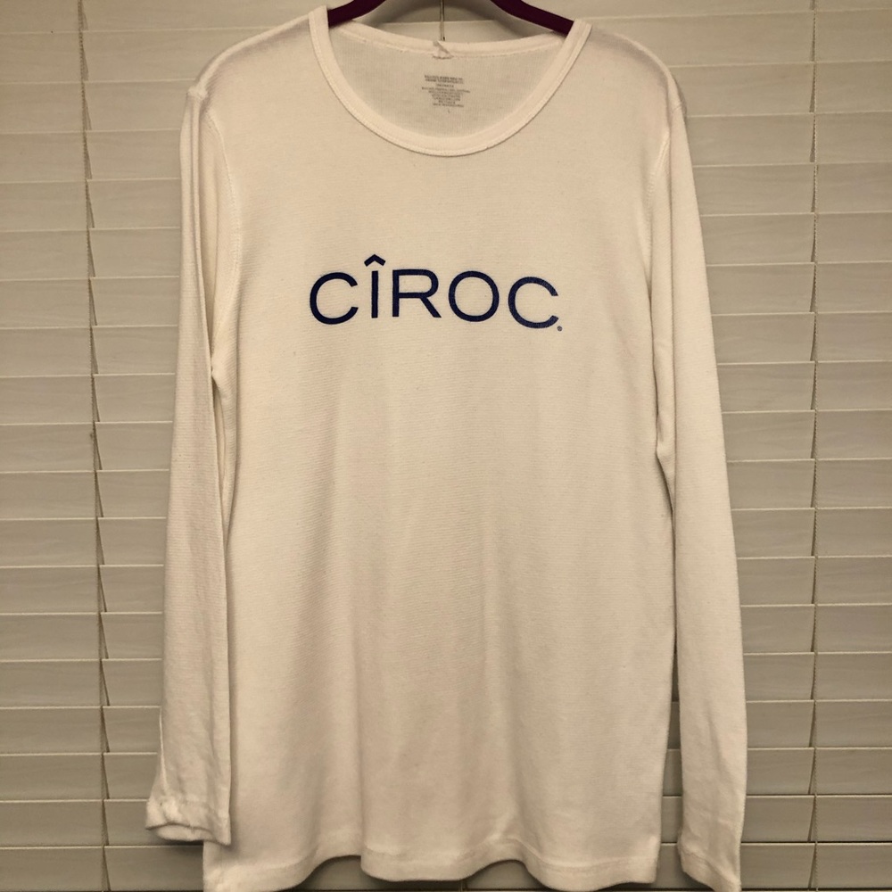 White Ciroc Thermal Long Sleeve